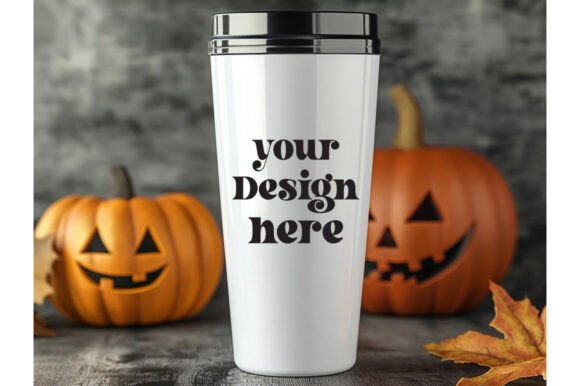 20 Oz Fall Tumbler Mockup 13: Graphics & Product Mockups
