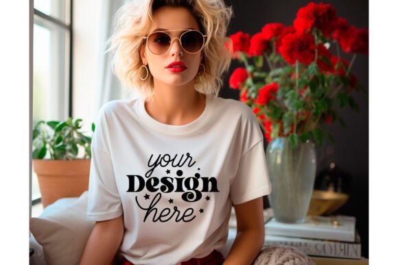 Bella Canvas Valentines Day Mockup 25: Graphics & Product Mockups