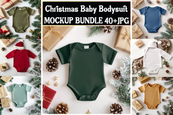 Christmas Baby Mockup: Graphics & Product Mockups