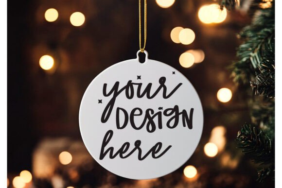 Christmas Ornaments Mockup 70: Essential Graphics
