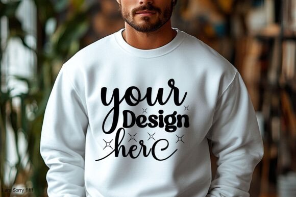 Gildan 18000 Christmas Men Mockup 144: Graphics & Product Mockups