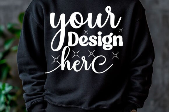 Gildan 18000 Christmas Men Mockup 28: Graphics & Product Mockups