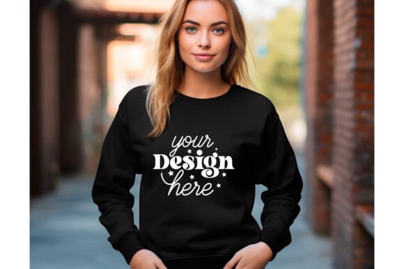 Gildan 18000 Mockup: Essential Graphics for Product Mockups