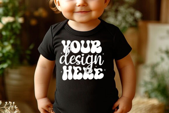 Rabbit Skins 4411 Baby Mockup 18: Graphics & Mockups