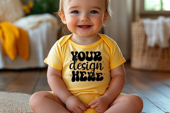 Rabbit Skins 4411 Baby Mockup 39: Graphics & Product Mockups