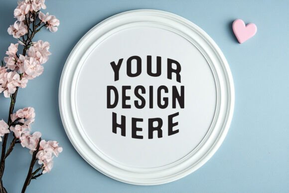 Round Frame Mockup: Essential Graphics for Product Mockups